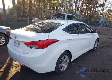 2013 Hyundai Elantra Gls z USA, uszkodzony, nr VIN 5NPDH4AE7DH337799
